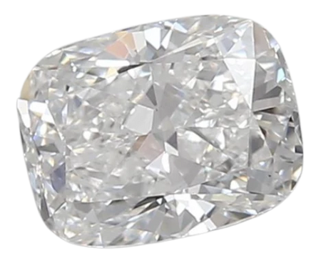 0.89 Carat D VS1 Elongated Cushion Lab Diamond