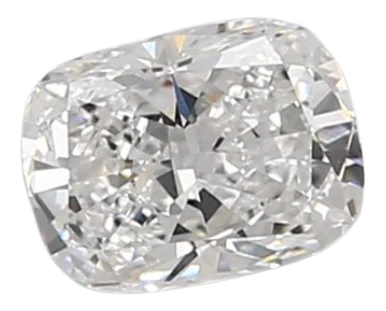 0.9 Carat D VVS2 Elongated Cushion Lab Diamond