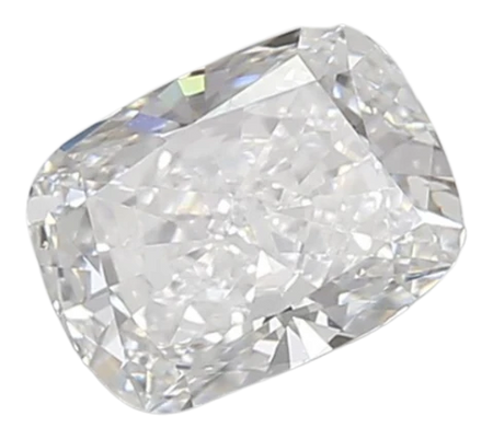 0.91 Carat D VVS1 Elongated Cushion Lab Diamond
