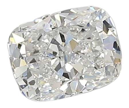 0.92 Carat E VVS1 Elongated Cushion Lab Diamond