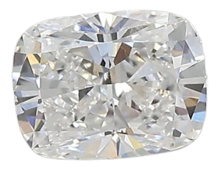 0.94 Carat D VVS2 Elongated Cushion Lab Diamond