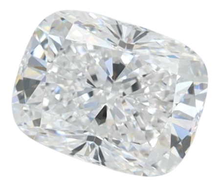 1.02 Carat D VS1 Elongated Cushion Lab Diamond