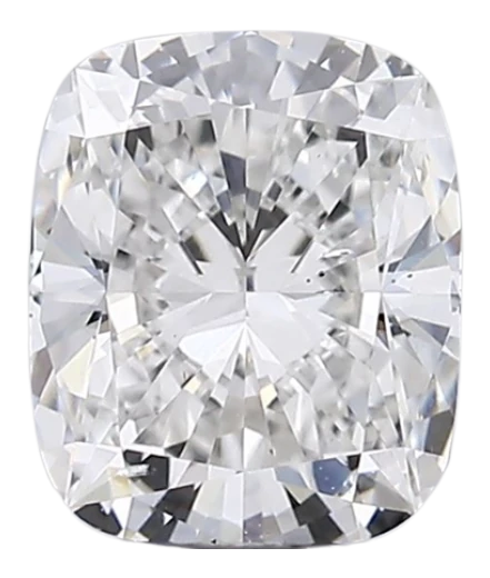1.04 Carat F VS2 Elongated Cushion Lab Diamond