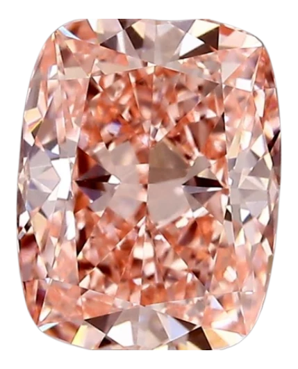 1.15 Carat Pink VVS1 Elongated Cushion Lab Diamond