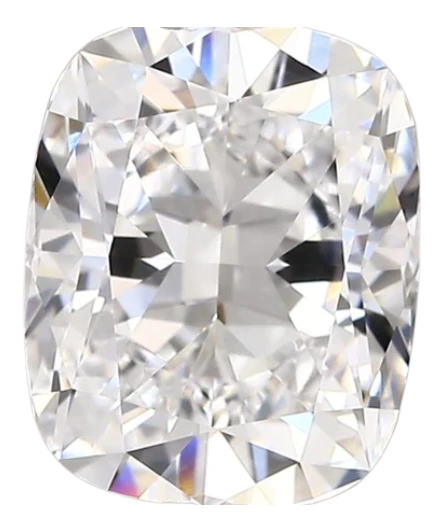 1.63 Carat D VVS1 Elongated Cushion Lab Diamond