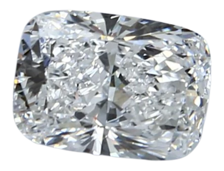 1.7 Carat D VS1 Elongated Cushion Lab Diamond