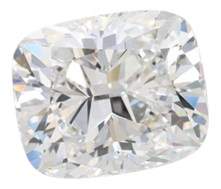2.0 Carat D VVS1 Elongated Cushion Lab Diamond