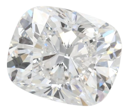 2.0 Carat D VVS1 Elongated Cushion Lab Diamond