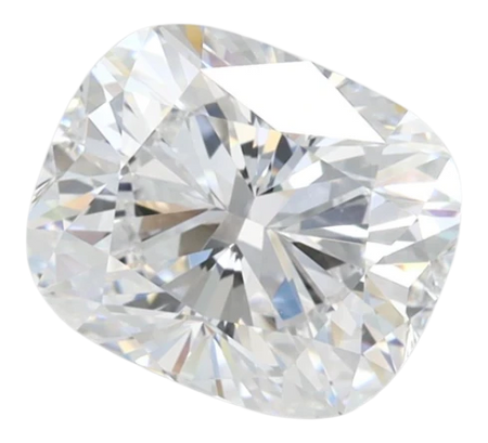 2.0 Carat D VVS1 Elongated Cushion Lab Diamond