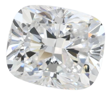 2.0 Carat D VVS1 Elongated Cushion Lab Diamond