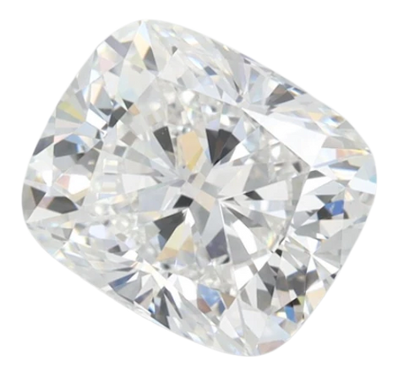 2.0 Carat D VVS1 Elongated Cushion Lab Diamond