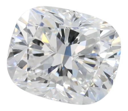 2.01 Carat D VVS1 Elongated Cushion Lab Diamond
