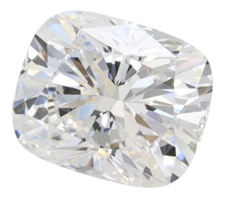2.02 Carat D VVS1 Elongated Cushion Lab Diamond