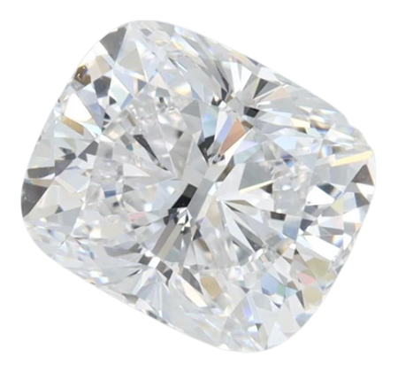 2.02 Carat D VVS1 Elongated Cushion Lab Diamond