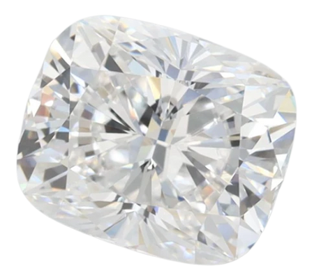 2.02 Carat D VVS1 Elongated Cushion Lab Diamond
