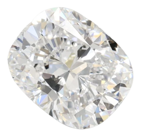 2.02 Carat D VVS1 Elongated Cushion Lab Diamond