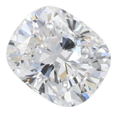 2.03 Carat D VVS1 Elongated Cushion Lab Diamond