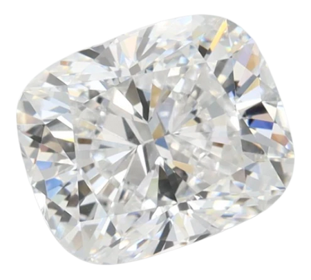 2.03 Carat D VVS1 Elongated Cushion Lab Diamond