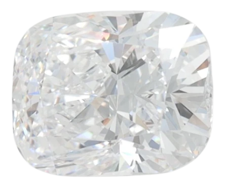 2.03 Carat D VVS1 Elongated Cushion Lab Diamond