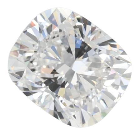 2.03 Carat D VVS1 Elongated Cushion Lab Diamond