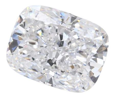2.05 Carat D VVS1 Elongated Cushion Lab Diamond