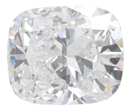 2.05 Carat D VVS1 Elongated Cushion Lab Diamond