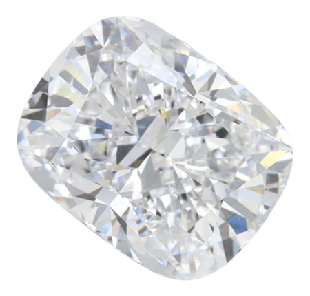 2.05 Carat D VVS1 Elongated Cushion Lab Diamond