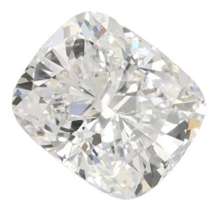 2.05 Carat D VVS1 Elongated Cushion Lab Diamond