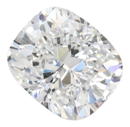 2.05 Carat D VVS1 Elongated Cushion Lab Diamond