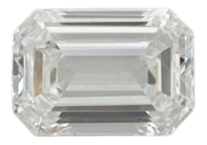 0.31 Carat D VVS2 Emerald Lab Diamond