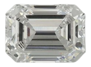 0.32 Carat E VS2 Emerald Lab Diamond