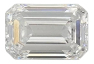 0.33 Carat D VS1 Emerald Lab Diamond