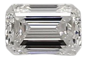 0.34 Carat D VVS1 Emerald Lab Diamond