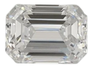 0.35 Carat D VS1 Emerald Lab Diamond