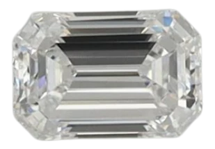 0.36 Carat D VS1 Emerald Lab Diamond