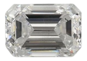 0.36 Carat D VS2 Emerald Lab Diamond