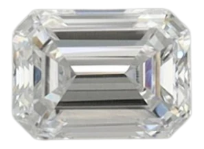 0.36 Carat D VS2 Emerald Lab Diamond