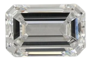 0.36 Carat D VS2 Emerald Lab Diamond