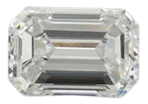 0.36 Carat D VVS1 Emerald Lab Diamond
