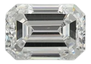 0.37 Carat D VS2 Emerald Lab Diamond