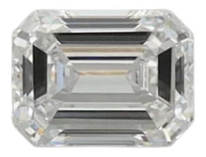 0.38 Carat D VS1 Emerald Lab Diamond