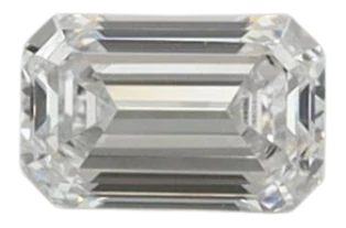 0.38 Carat D VS1 Emerald Lab Diamond