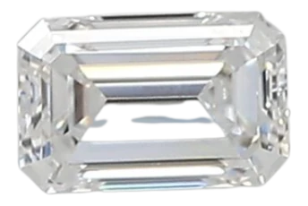 0.38 Carat D VVS1 Emerald Lab Diamond
