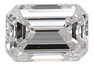 0.38 Carat E VVS2 Emerald Lab Diamond