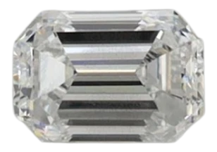 0.39 Carat D VS2 Emerald Lab Diamond