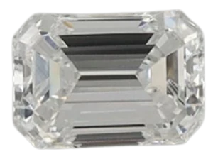 0.39 Carat D VVS2 Emerald Lab Diamond