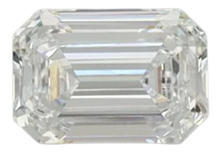 0.39 Carat D VVS2 Emerald Lab Diamond