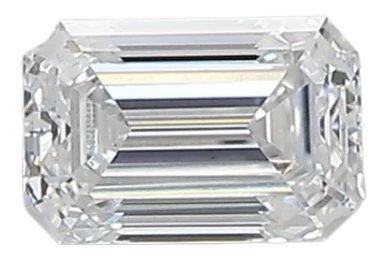 0.41 Carat D VS1 Emerald Lab Diamond