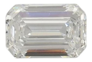 0.42 Carat D VS2 Emerald Lab Diamond