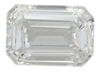 0.42 Carat D VVS2 Emerald Lab Diamond